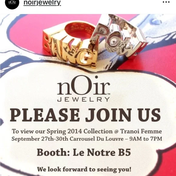 nOIr Jewelry 2013 Bang DC comics silver tone ring size 6 - Picture 2 of 14